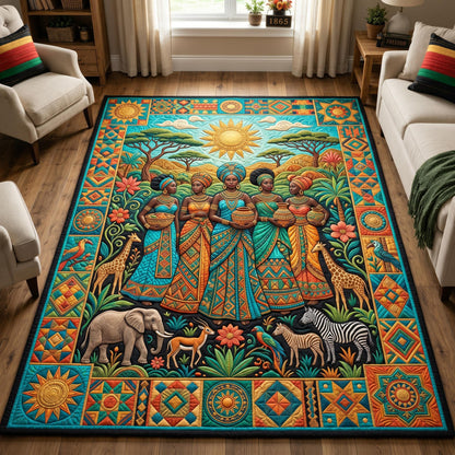 African Heritage Area Rug GFTONMU697