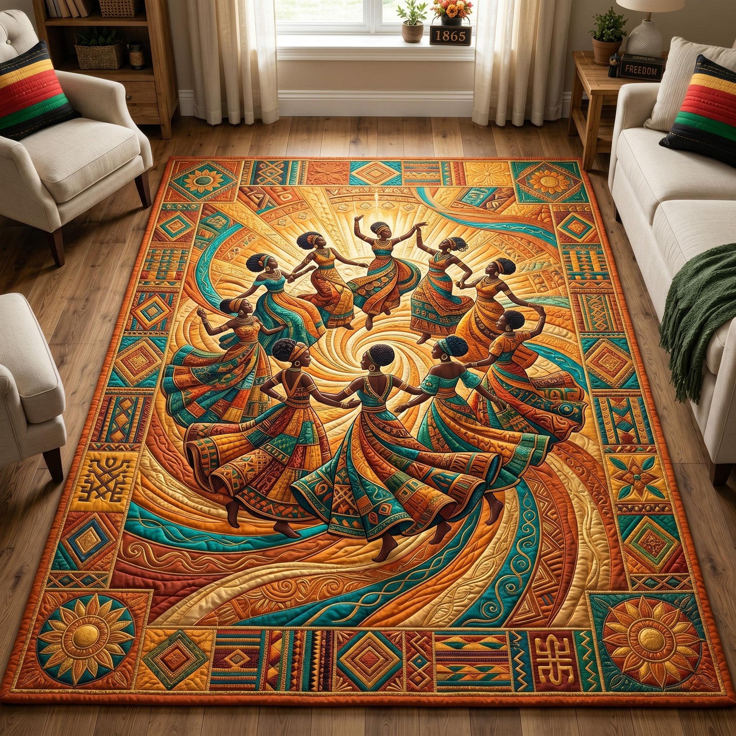 African Heritage Area Rug GFTONMU698