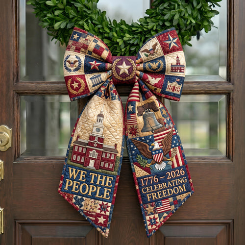 American Pride Quilted Wreath Sash GFTONMU707