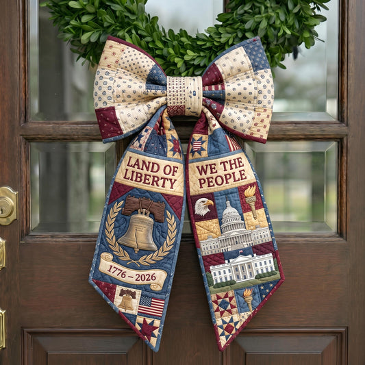 American Pride Quilted Wreath Sash GFTONMU714