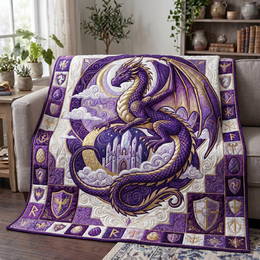 Mystic Dragon Quilted Blanket GFTONMU782