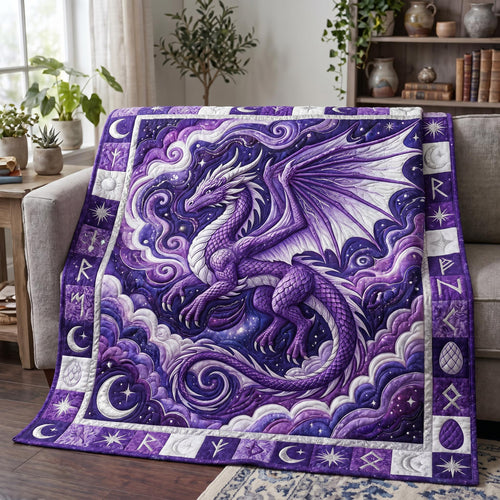 Mystic Dragon Quilted Blanket GFTONMU783