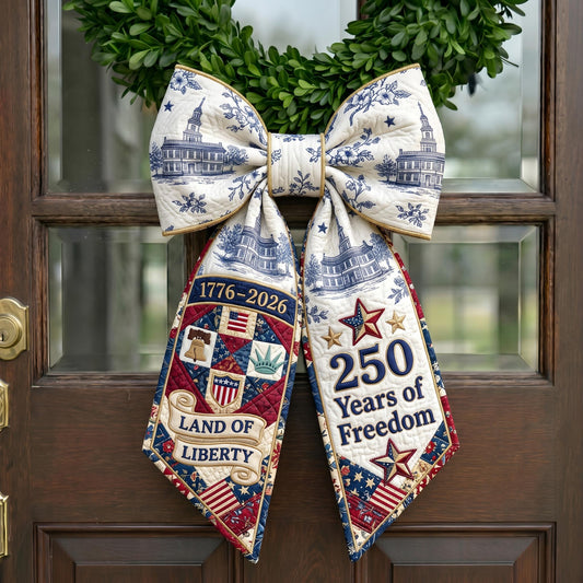 Heritage Patch Quilted Wreath Sash GFTONMU788