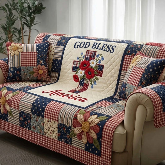 Liberty Legacy Quilted Sofa Cover GFTONMU81