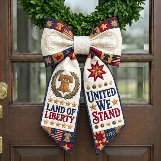 American Pride Quilted Wreath Sash GFTONMU821