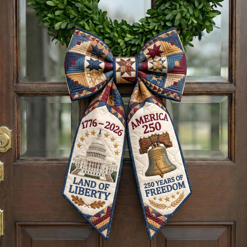 American Pride Quilted Wreath Sash GFTONMU823