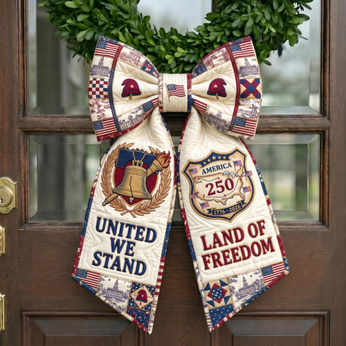 American Pride Quilted Wreath Sash GFTONMU824