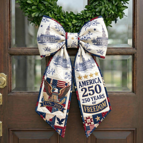 American Pride Quilted Wreath Sash GFTONMU826
