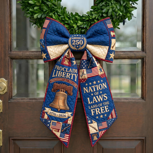 American Pride Quilted Wreath Sash GFTONMU831