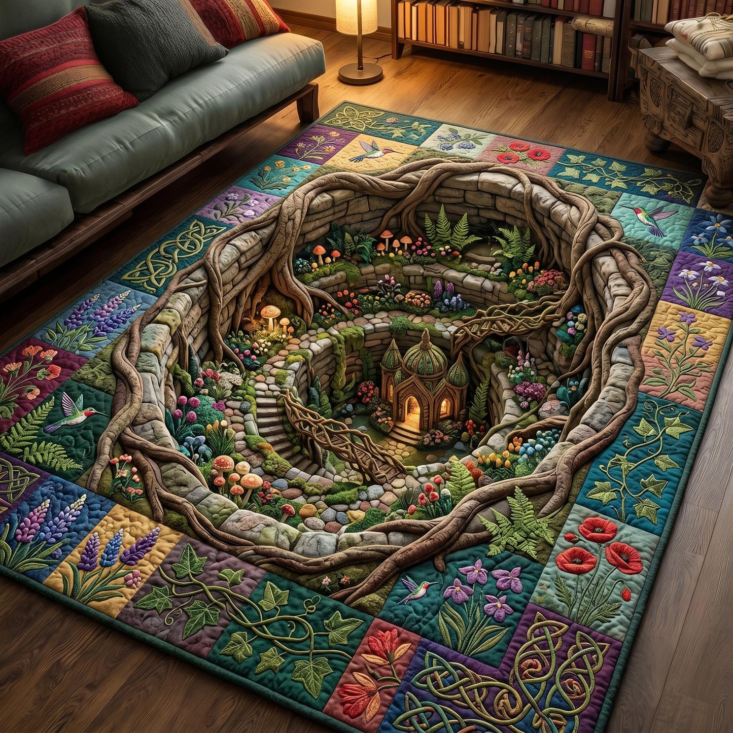 Secret Garden Area Rug GFTONMU870