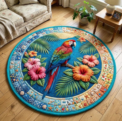 Summer Escape Quilted Round Mat GFTONMU90