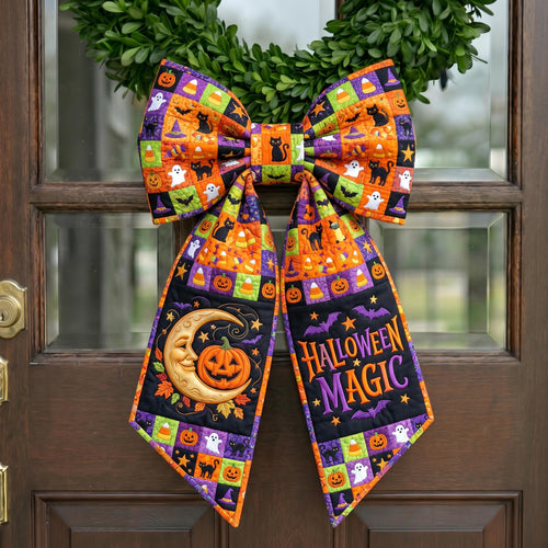 Haunted Halloween Quilted Wreath Sash GFTONMU911