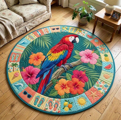 Summer Escape Quilted Round Mat GFTONMU92