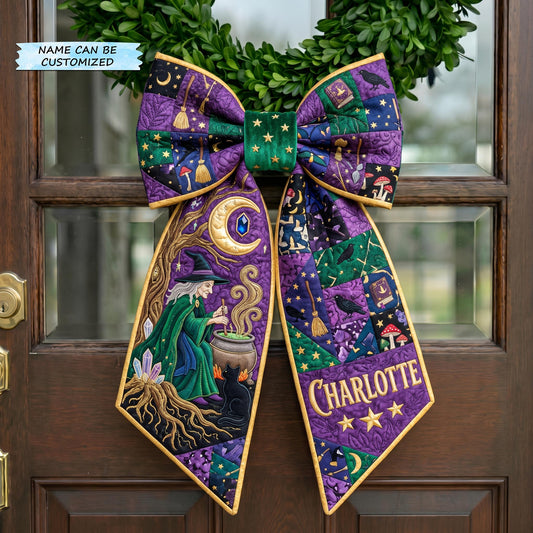Salem Witch Quilted Wreath Sash QTCUZ GFTONMU954