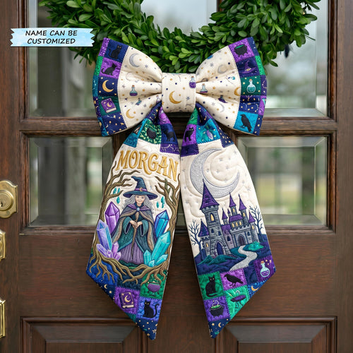 Salem Witch Quilted Wreath Sash QTCUZ GFTONMU958