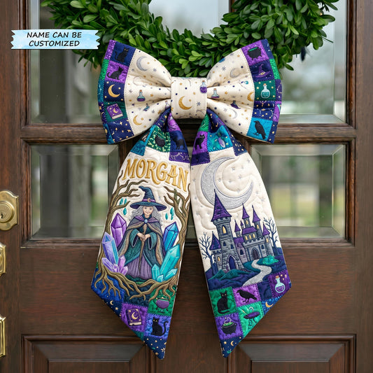 Salem Witch Quilted Wreath Sash QTCUZ GFTONMU958