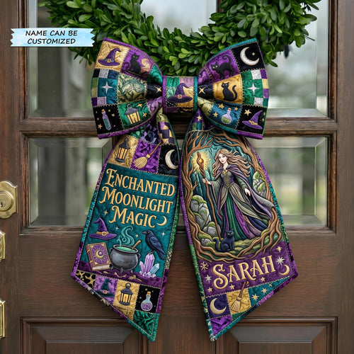 Salem Witch Quilted Wreath Sash QTCUZ GFTONMU959