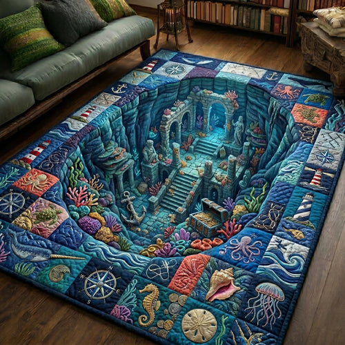 Underwater Atlantis Area Rug GFTONMU998