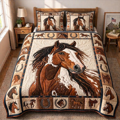Western Spirit 3-Piece Quilted Bedding Set GFTONPT013