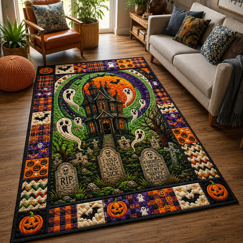 Ghostly Graveyard Area Rug GFTONPT026