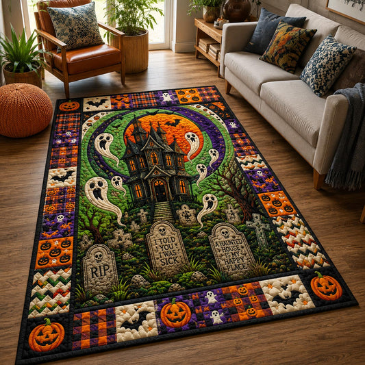 Ghostly Graveyard Area Rug GFTONPT026