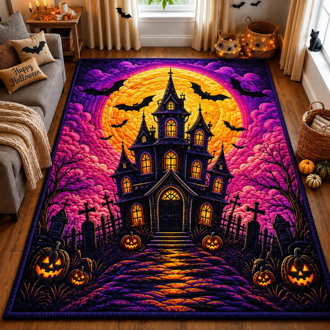 Moonlit Haunt Area Rug GFTONPT028