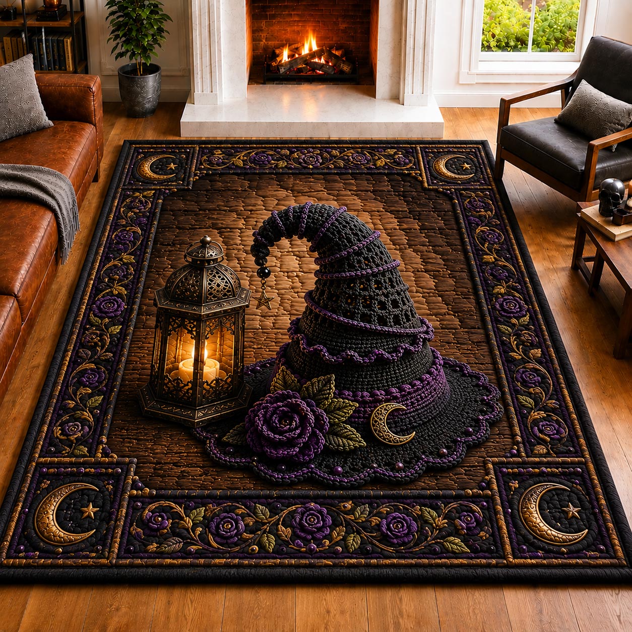Flying Witch Area Rug GFTONPT031