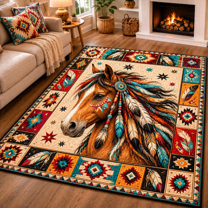 Tribal Stallion Area Rug GFTONPT039