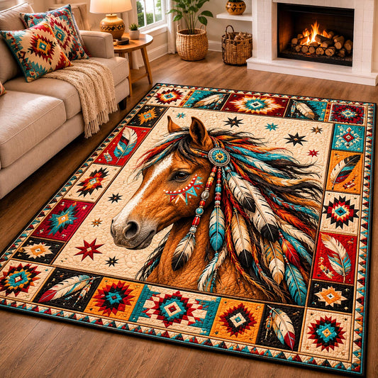 Tribal Stallion Area Rug GFTONPT039