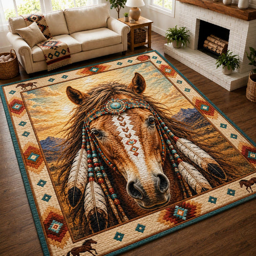 Prairie Horse Area Rug GFTONPT042