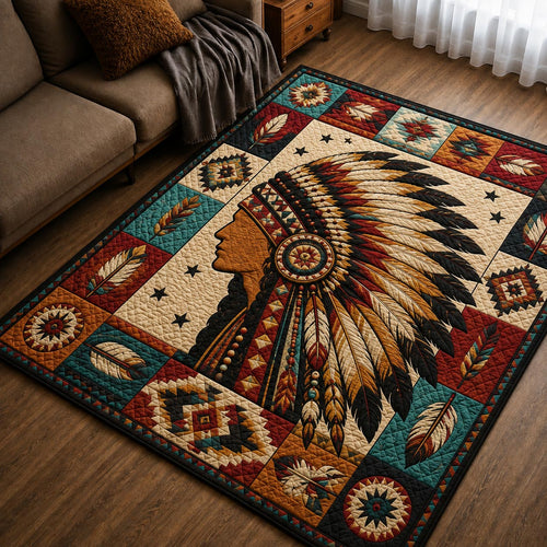 Tribal Headdress Area Rug GFTONPT046