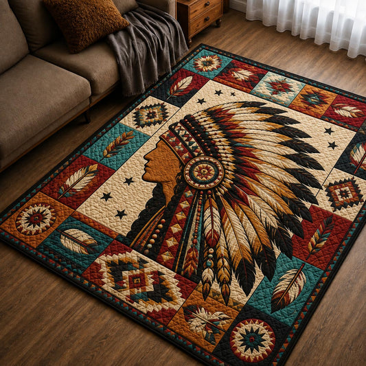 Tribal Headdress Area Rug GFTONPT046