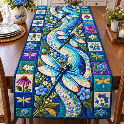 Dragonfly Wings Wonder Quilted Table Runner GFTONPT1106