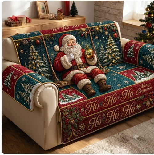 Santa Spirit Quilted Sofa Cover GFTONPT111