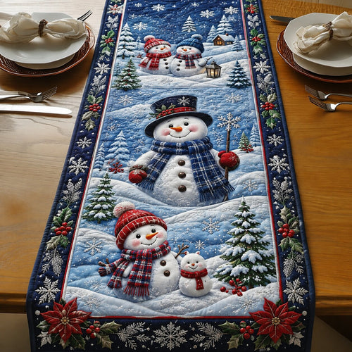 Snowman Joy Quilted Table Runner GFTONPT118