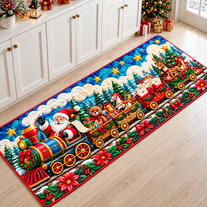 Santa Claus Village Runner Rug GFTONPT1451