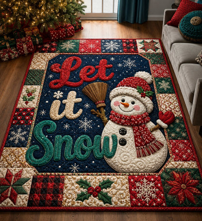 Snowman Gathering Area Rug GFTONPT146