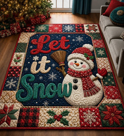 Snowman Gathering Area Rug GFTONPT146