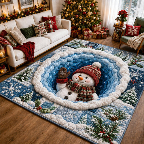 Snowman Festival Area Rug GFTONPT147
