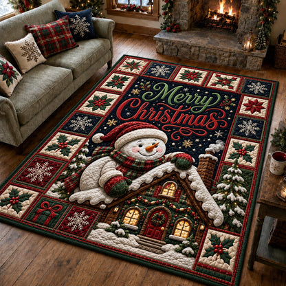 Snowman Cottage Area Rug GFTONPT148