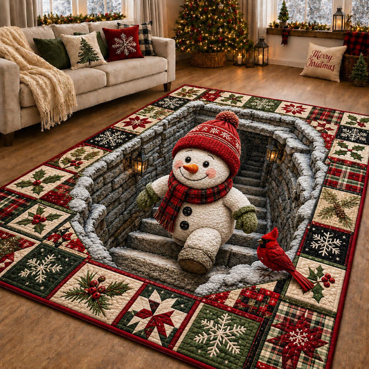 Snowman Friends Area Rug GFTONPT149