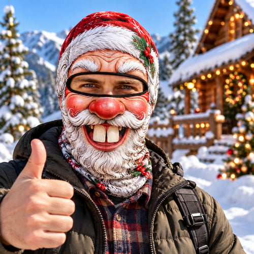 Santa Claus Funny Face Mask GFTONPT1706