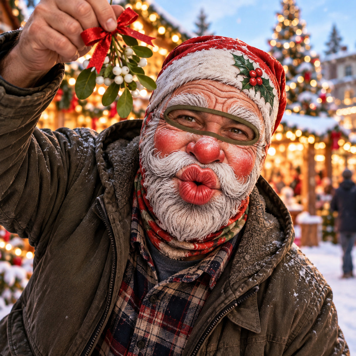 Santa Claus Funny Face Mask GFTONPT1706