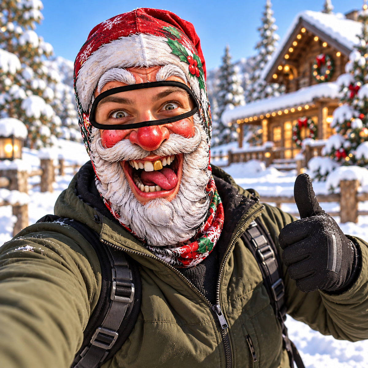 Santa Claus Funny Face Mask GFTONPT1706