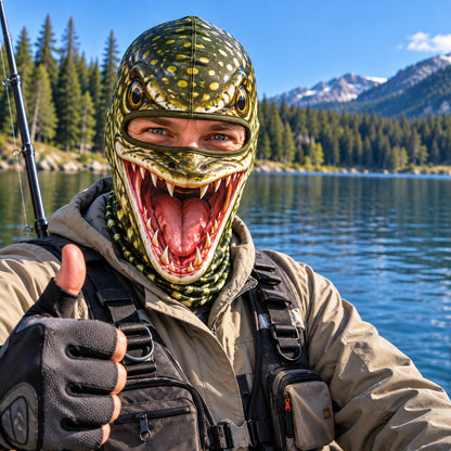 Fishing Spirit Funny Face Mask GFTONPT1707