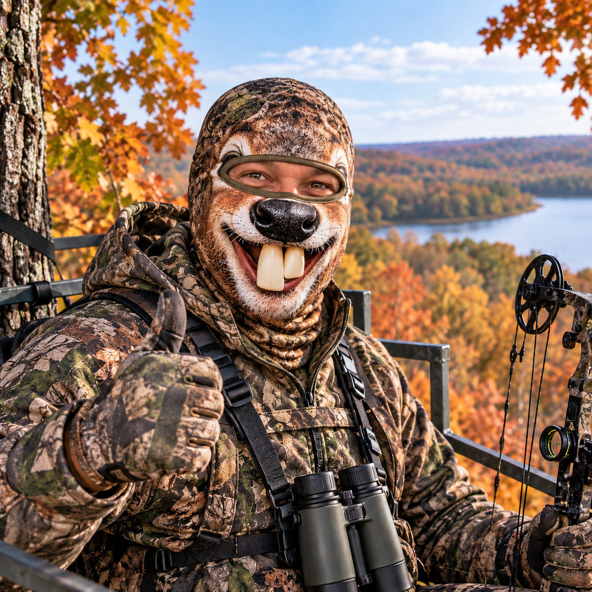 Hunting Funny Face Mask GFTONPT1708