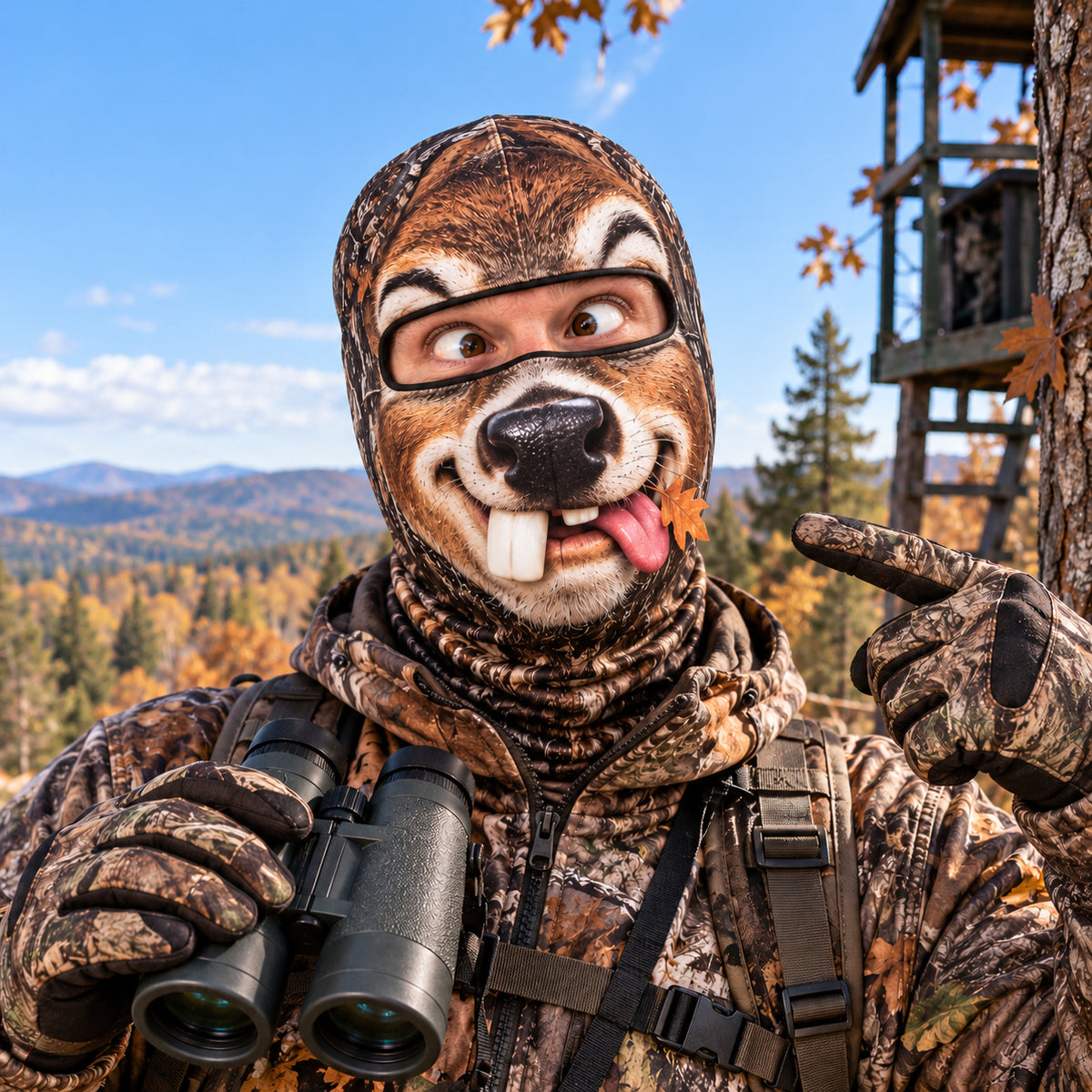 Hunting Funny Face Mask GFTONPT1708