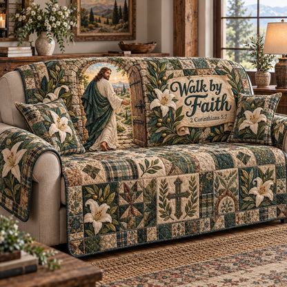 God Endless Mercy Quilted Sofa Cover GFTONPT1820