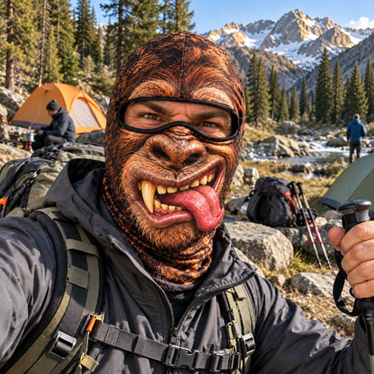 Bigfoot Spirit Funny Face Mask GFTONPT1842