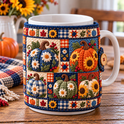 Pumpkin Patch Magic Quilted Mug Cozy GFTONPT1883